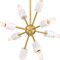 Designers Fountain Star Dust 60 Watt 8-Light Brushed Gold Mid-Century Modern Pendant Light with Natural Marble Accents D304C-15P-BG - alternate 3